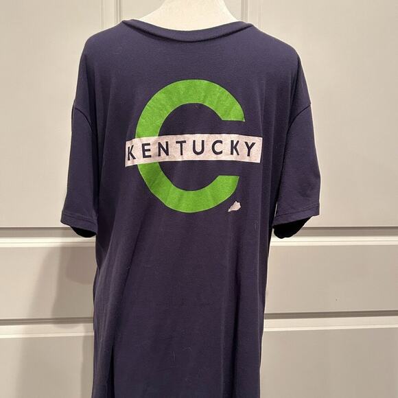 Kentucky The Chive T-Shirt - Blue/Green - XL - Picture 1 of 3